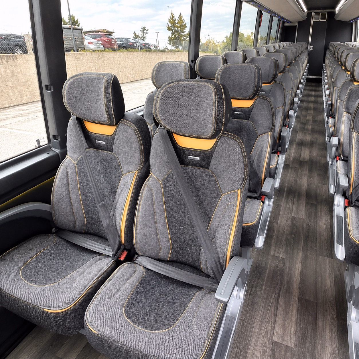 sunnyvale charter bus inside