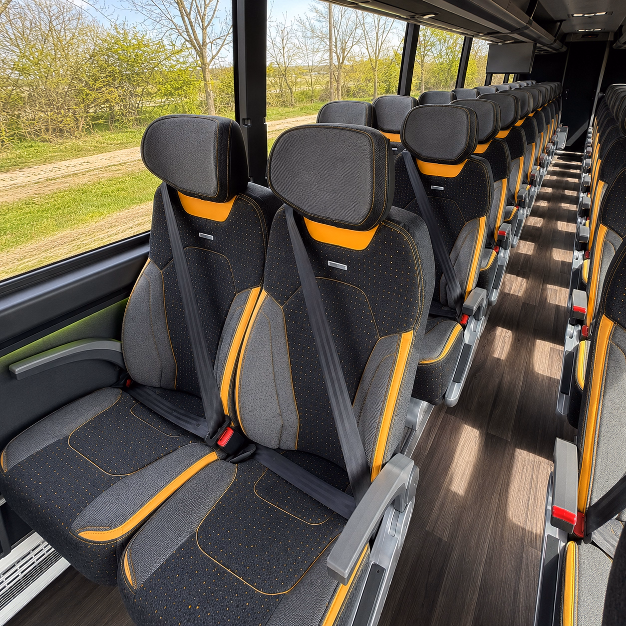 sunnyvale private event transportation onboard seating