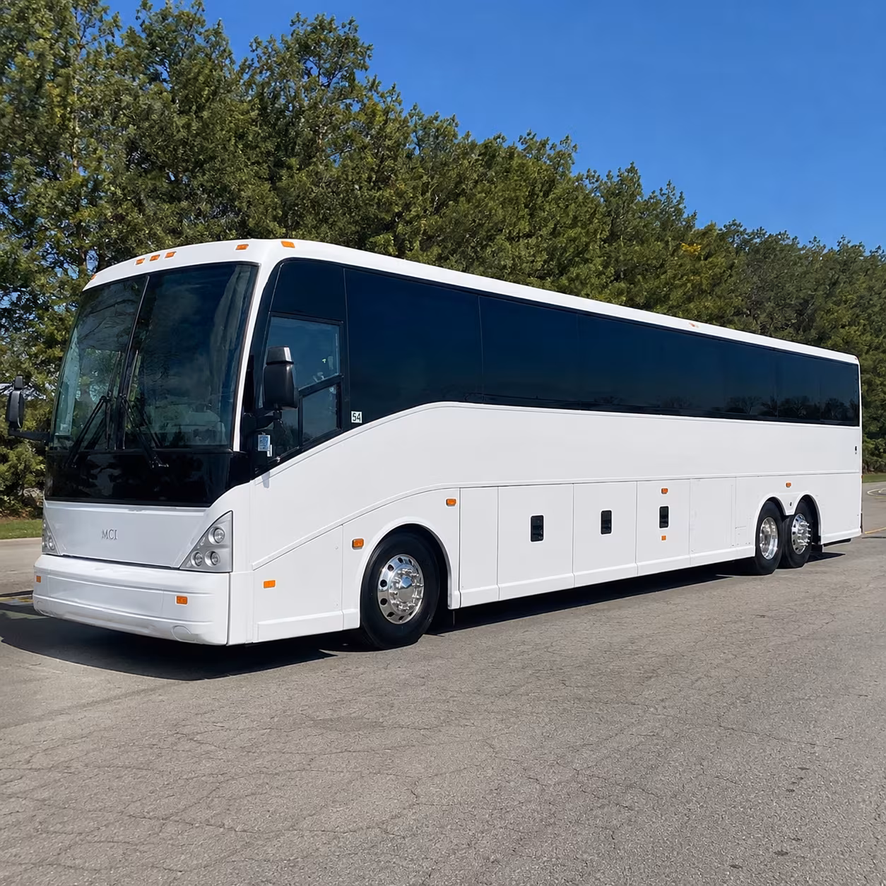 tiburon charter bus interior