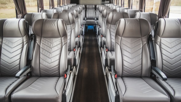 50 passenger charter bus interior santa clara