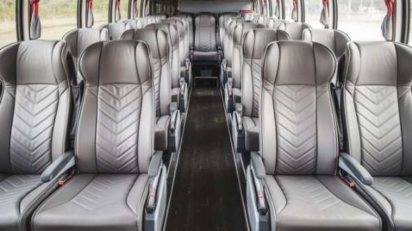 55 passenger charter bus interior santa clara