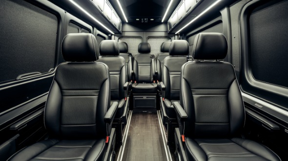 sprinter van with driver rental santa clara