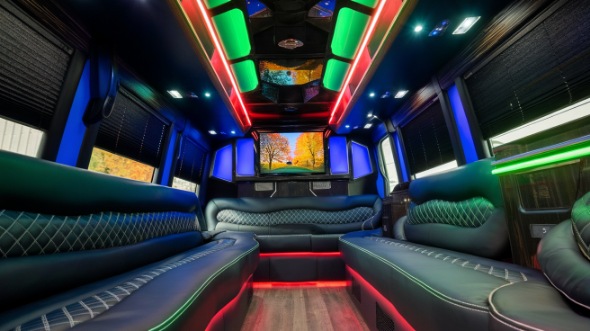 Sprinter Limo Rental | Charter Bus Sunnyvale